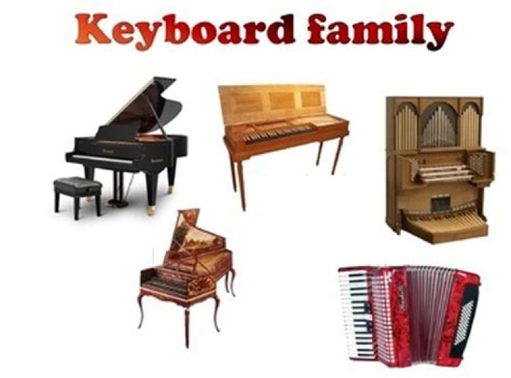 What are the main instruments of the keyboard family?